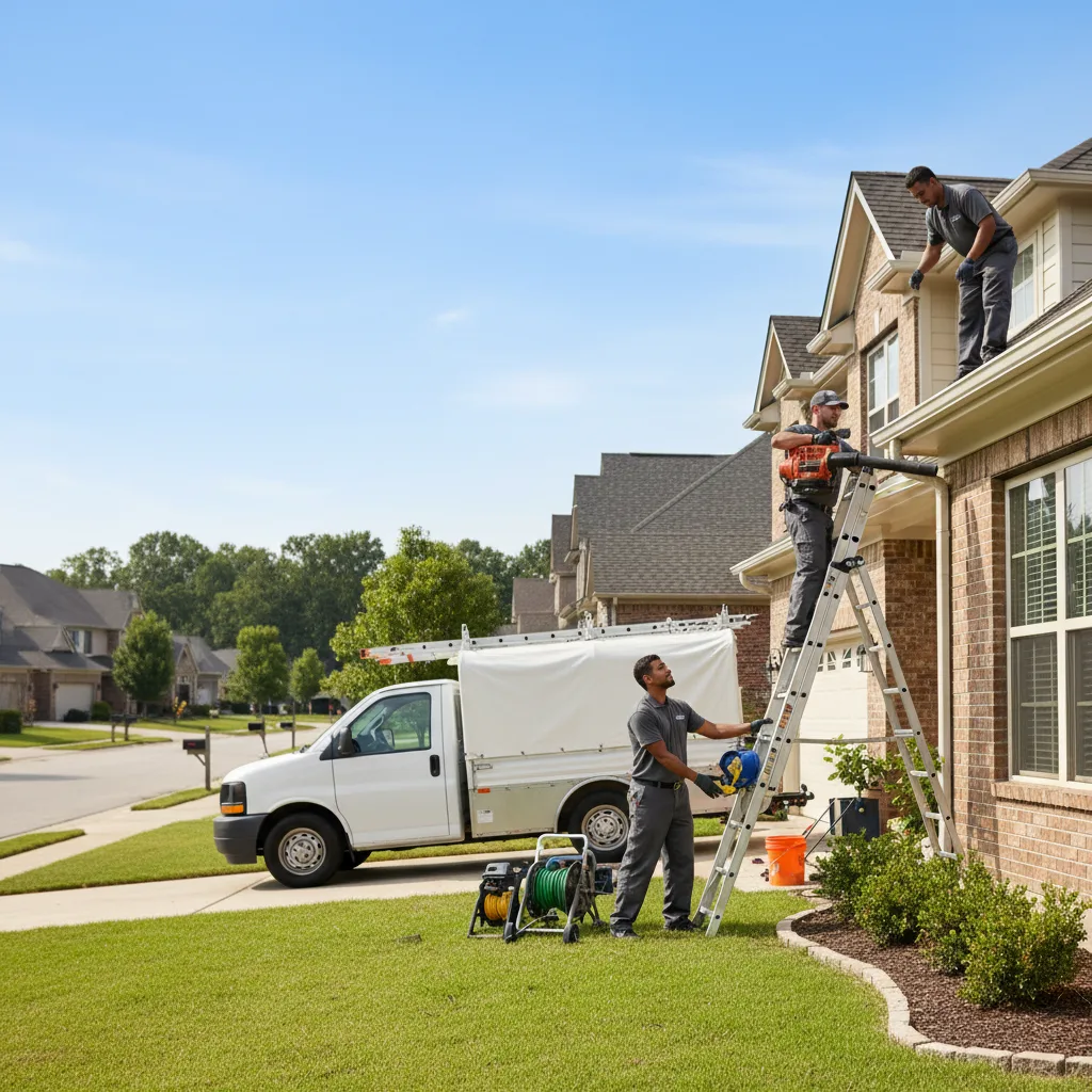Home Gutter Service in Umbarger, TX near me